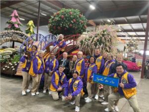 float group Float Walkers/Riders with Intl. Prez Brian and Lori